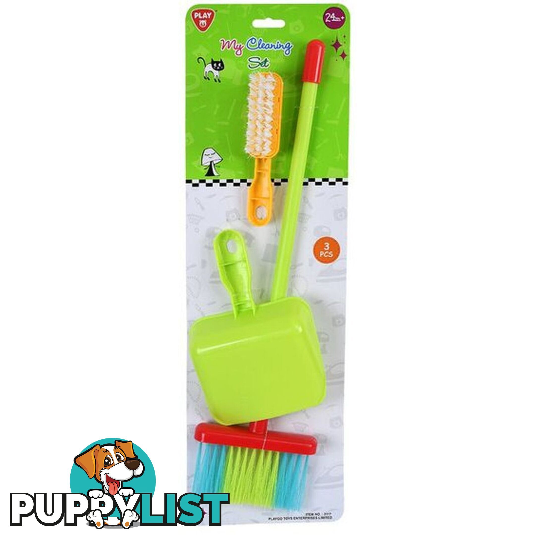 My Cleaning Set 3 Piece Playgo Toys Ent. Ltd Art56764 - 4892401031044