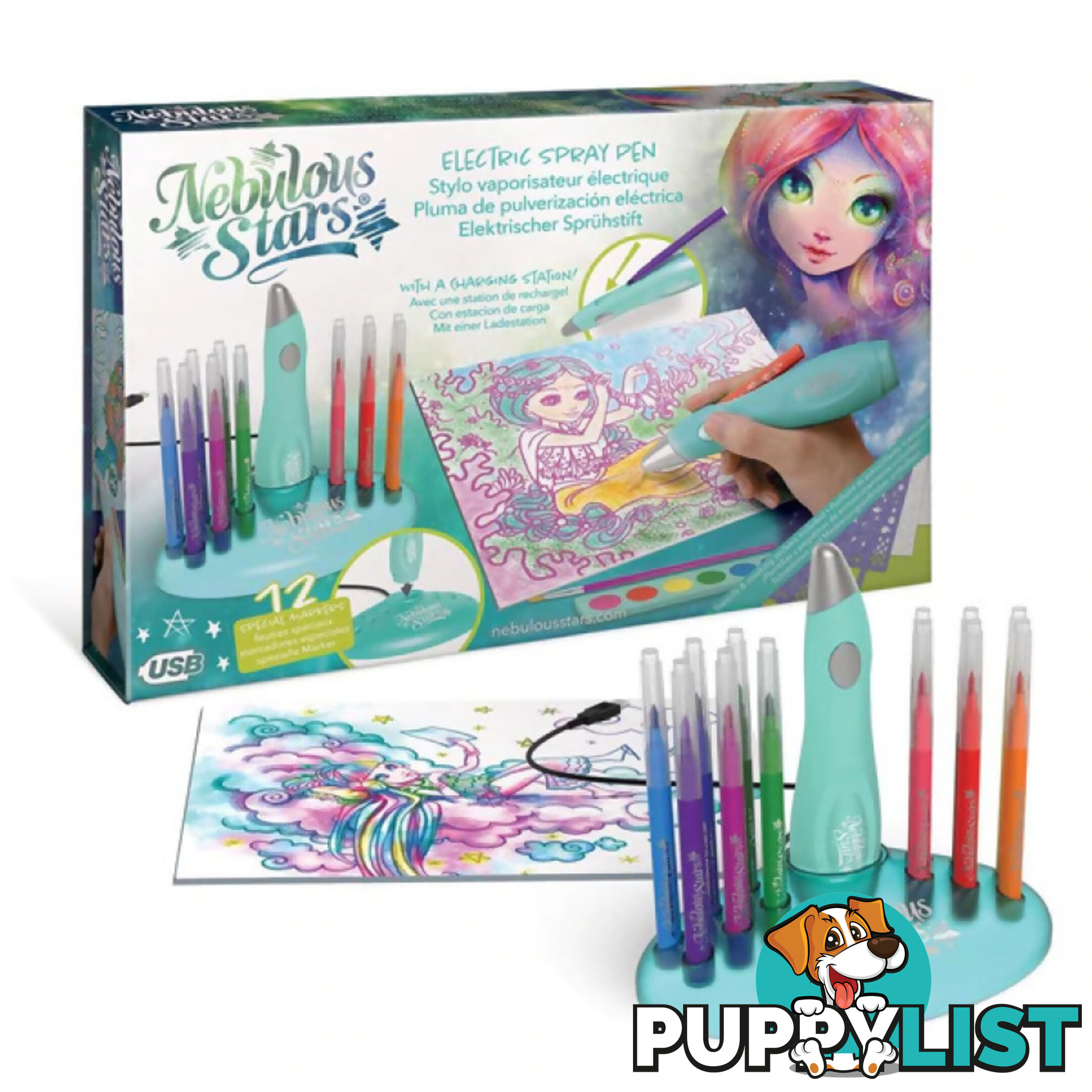 Nebulous Stars - Electric Spray Pen Deluxe Set - Mdneb11352 - 694704113526