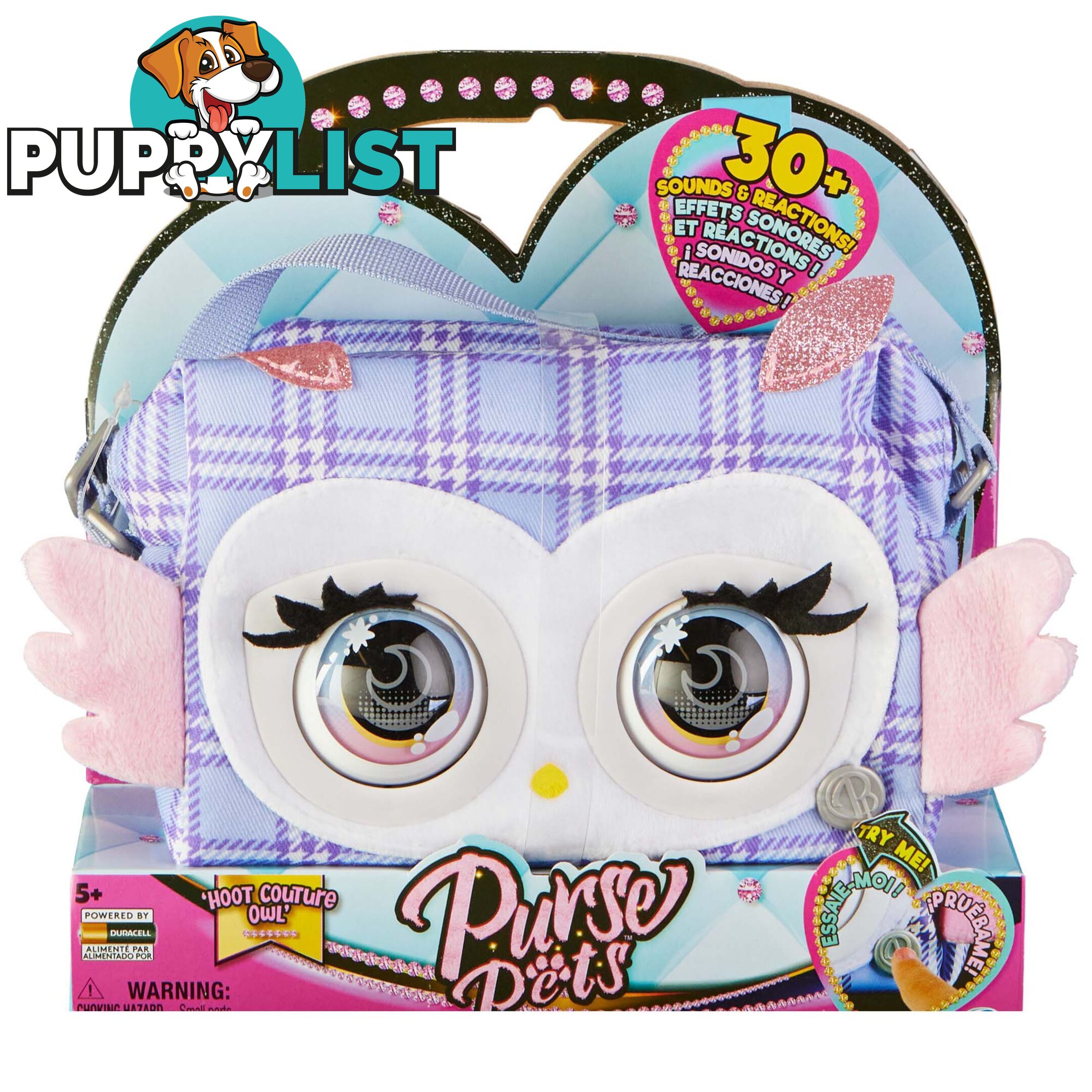 Purse Pets Print Perfect Owl - Si6064118 - 778988380307