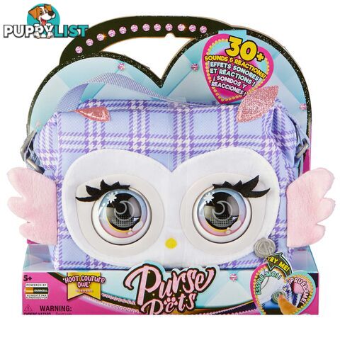 Purse Pets Print Perfect Owl - Si6064118 - 778988380307