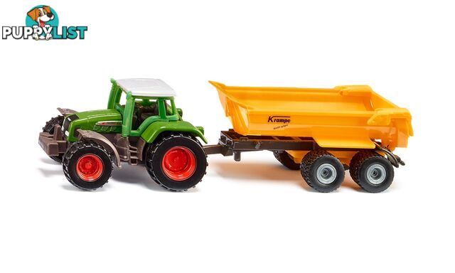 Siku - Fendt With Krampe Tipping Trailer - Mdsi1605 - 4006874016051