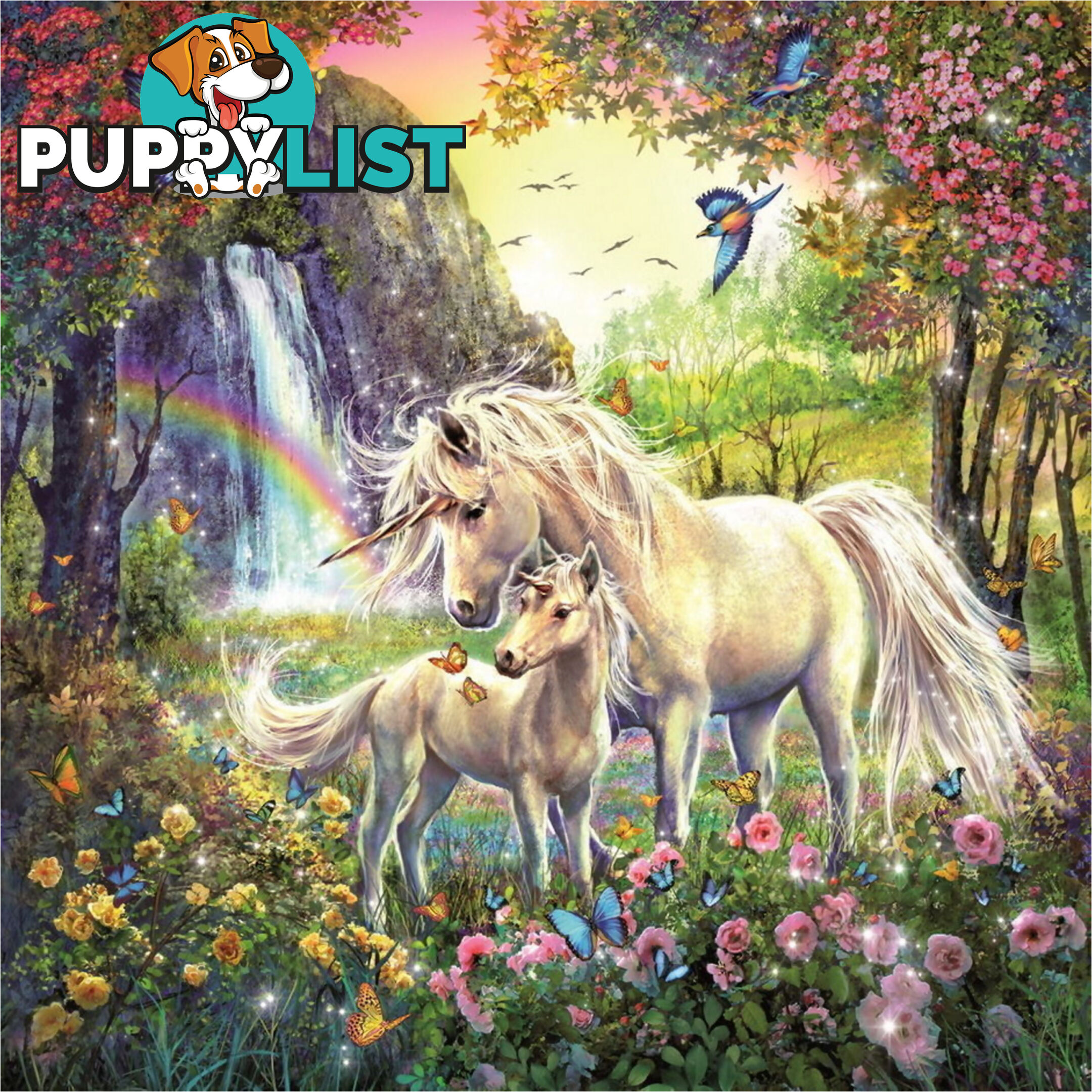 Ravensburger - Beautiful Unicorns Jigsaw Puzzle 3 X 49pc - Mdrb092918 - 4005556092918