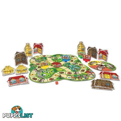 Orchard Toys - Three Little Pigs Orchard Game - Mdoc081 - 5011863101563