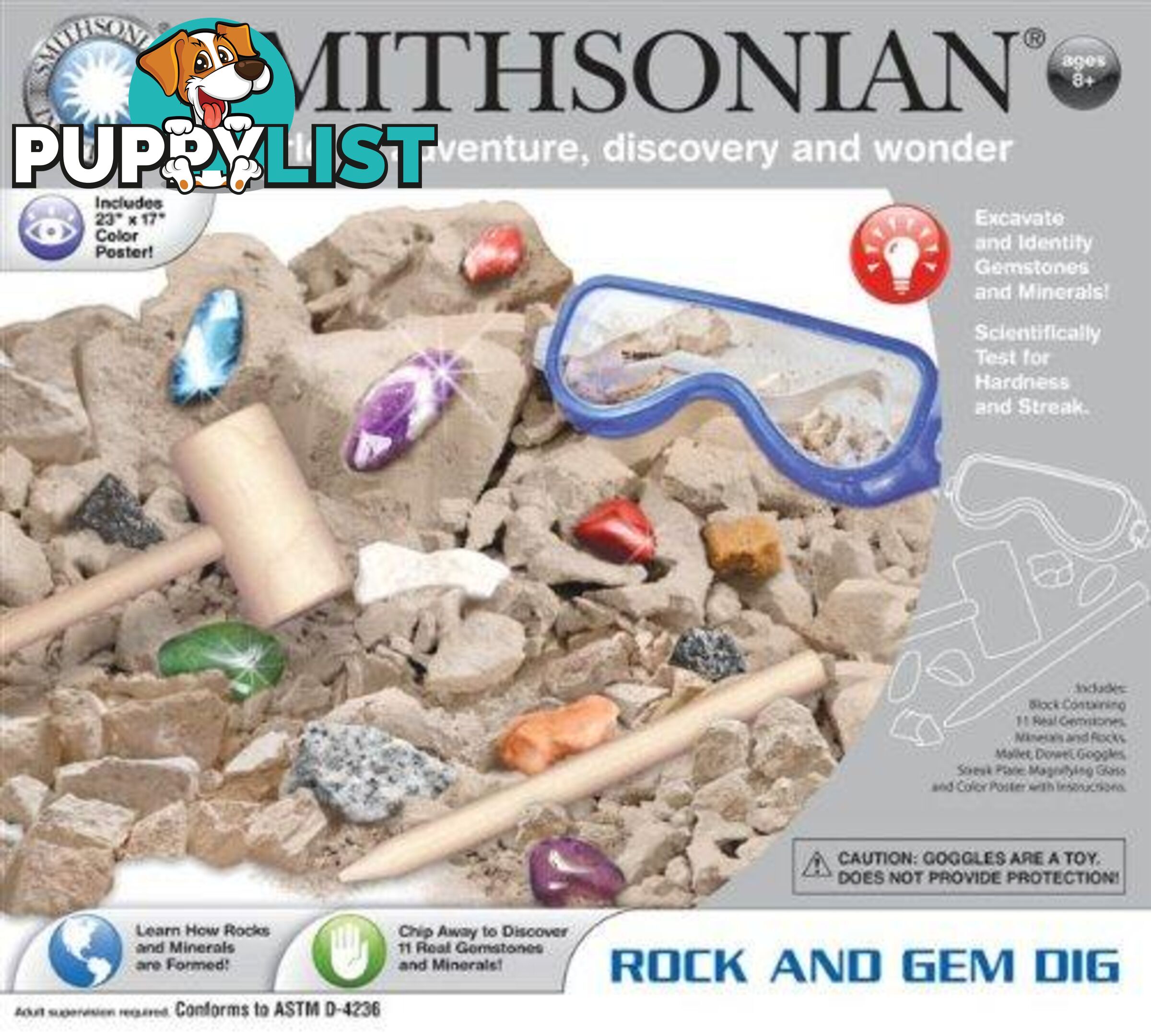 Smithsonian Rock And Gem Dig Hc10152046 - 042409520468