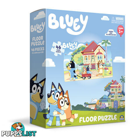 Bluey - Floor Puzzle 46 Piece - Mr018582 - 9317762185823