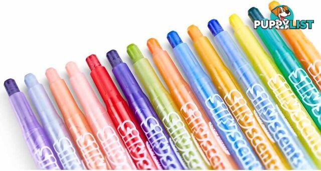 Crayola - Silly Scents Smash Ups Twistables Scented Crayons 24 Count - Bs523470 - 071662034702