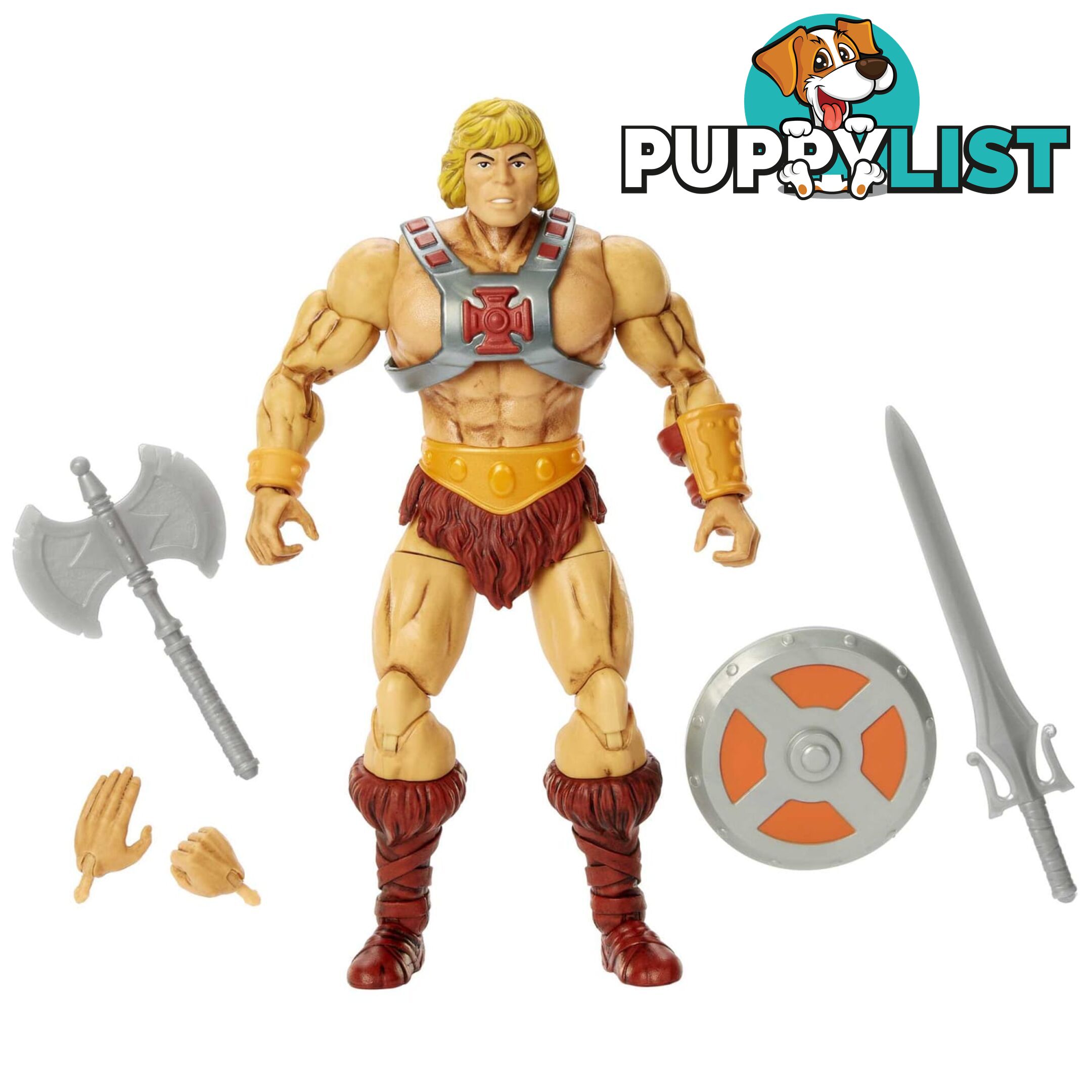 Masters Of The Universe® Masterverseâ„¢ He-man® 40th Anniversary Action Figure - Mahjh58 - 194735086412