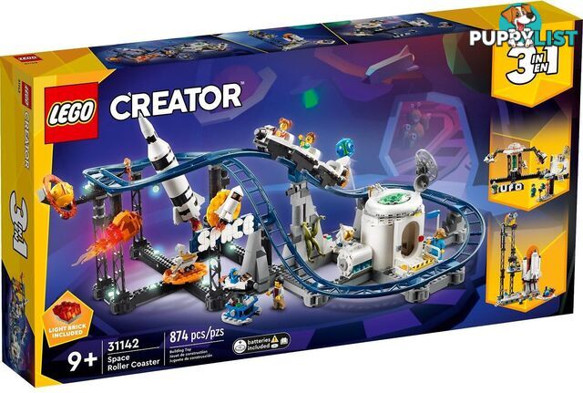 LEGO 31142 Space Roller Coaster- Creator 3in1 - 5702017415956