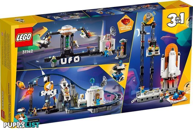 LEGO 31142 Space Roller Coaster- Creator 3in1 - 5702017415956