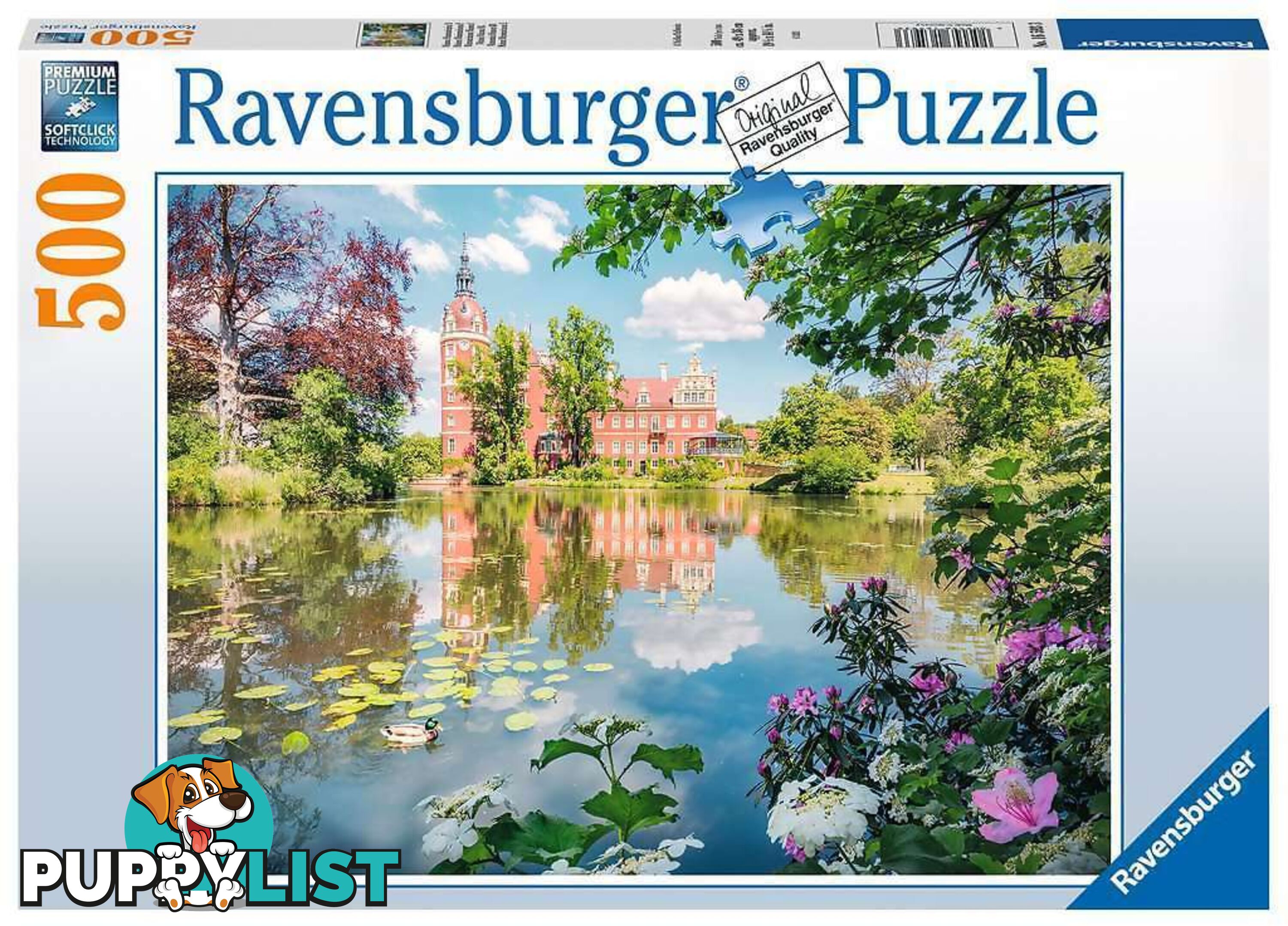 Ravensburger - Enchanting Fairytale Castle Muskau Jigsaw Puzzle 500pc - Mdrb16593 - 4005556165933