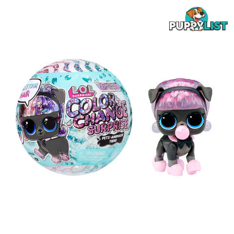 L.O.L Surprise Glitter Color Change Pets With 5 Surprises - Bj585312 - 035051585312