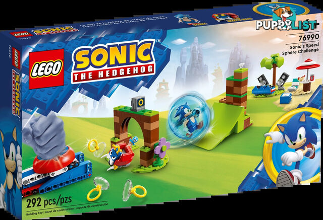 LEGO 76990 Sonic's Speed Sphere Challenge - Sonic the Hedgehog - 5702017419480