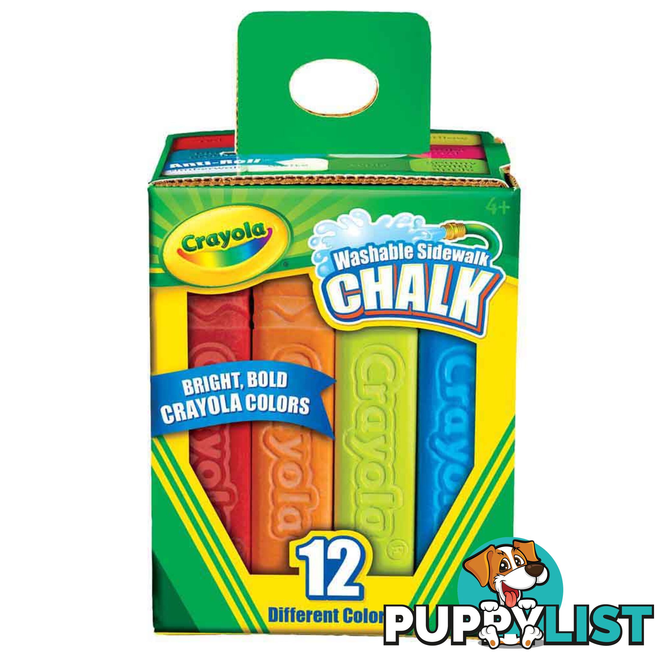 Crayola - 12 Pack Sidewalk Chalk Boxed - Bs512012 - 071662612122