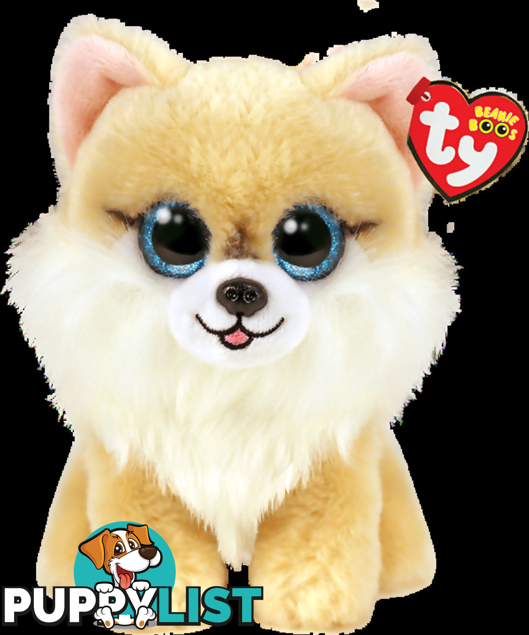 Ty - Beanie Boos - Honeycomb Tan Dog Small 15cm - Bg36571 - 008421365715