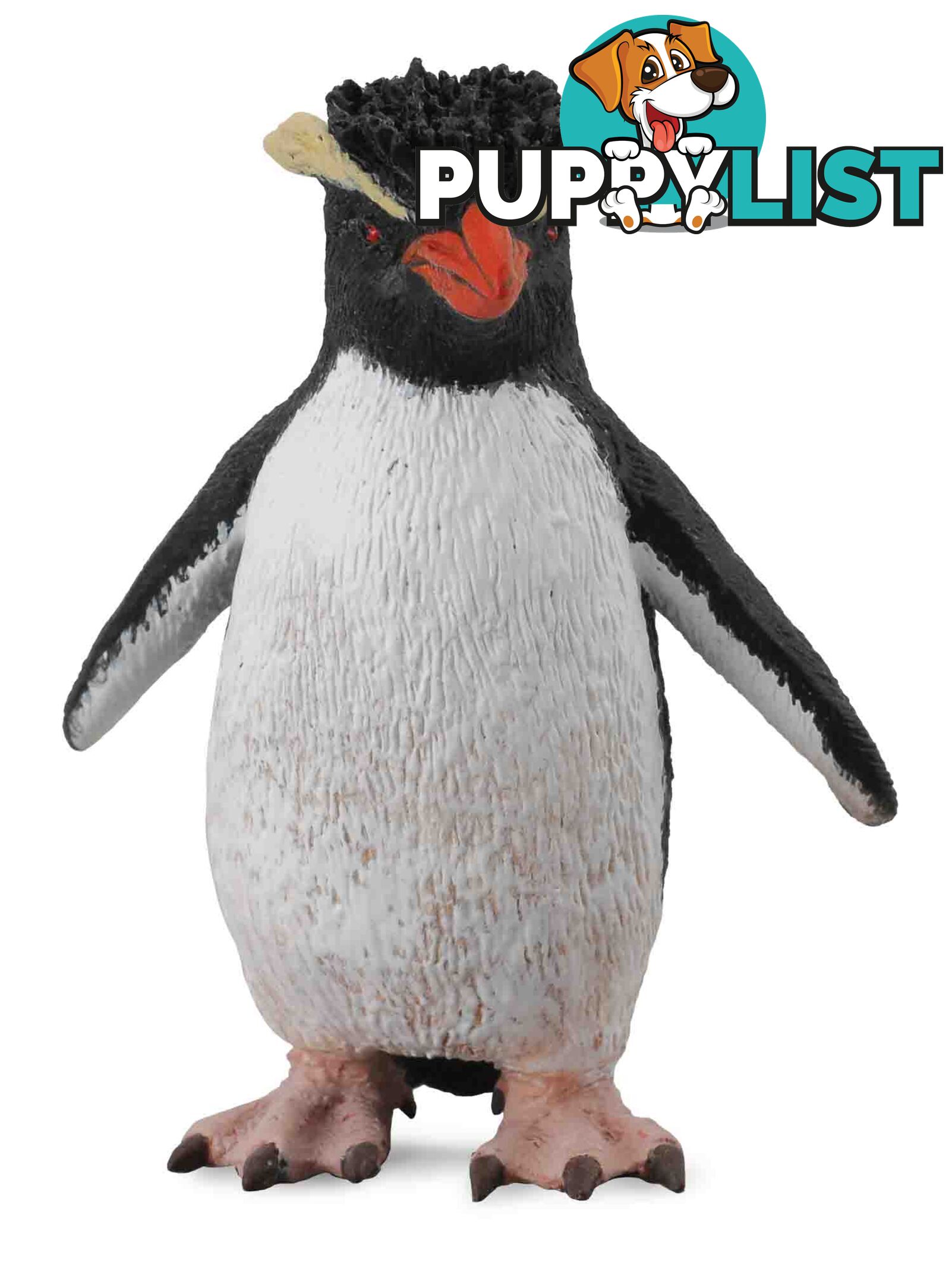 CollectA Rockhopper Penguin Animal Figurine - Rpco88588 - 4892900885889