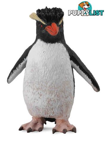 CollectA Rockhopper Penguin Animal Figurine - Rpco88588 - 4892900885889