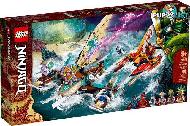 LEGO 71748 Catamaran Sea Battle- NINJAGO - 5702016889284