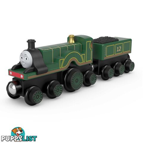 Thomas & Friends Wooden Railway Emily Engine And Coal Car - MAHBK13 - 887961990720