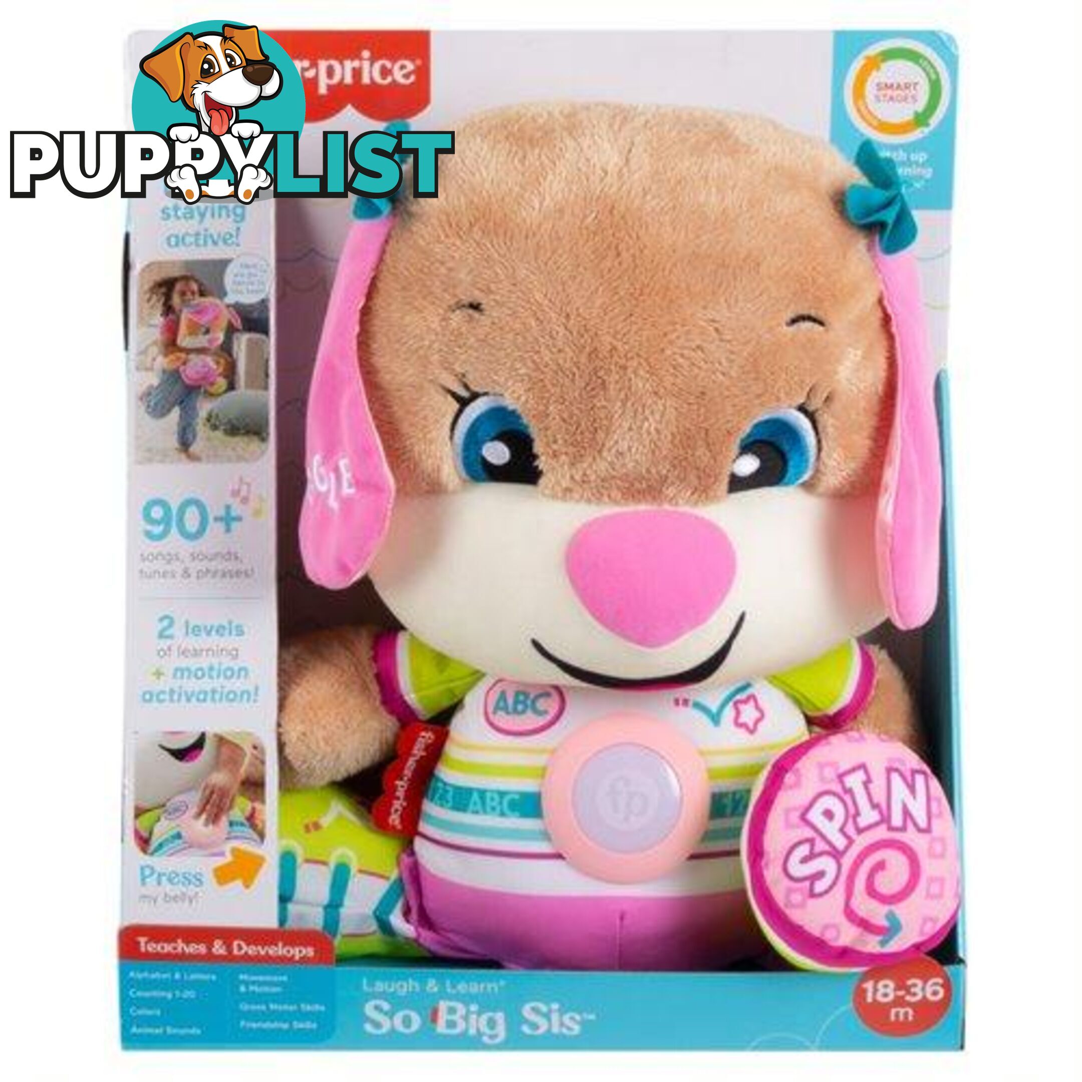 Fisher-Price So Big Sis Magwy06 - 887961949940