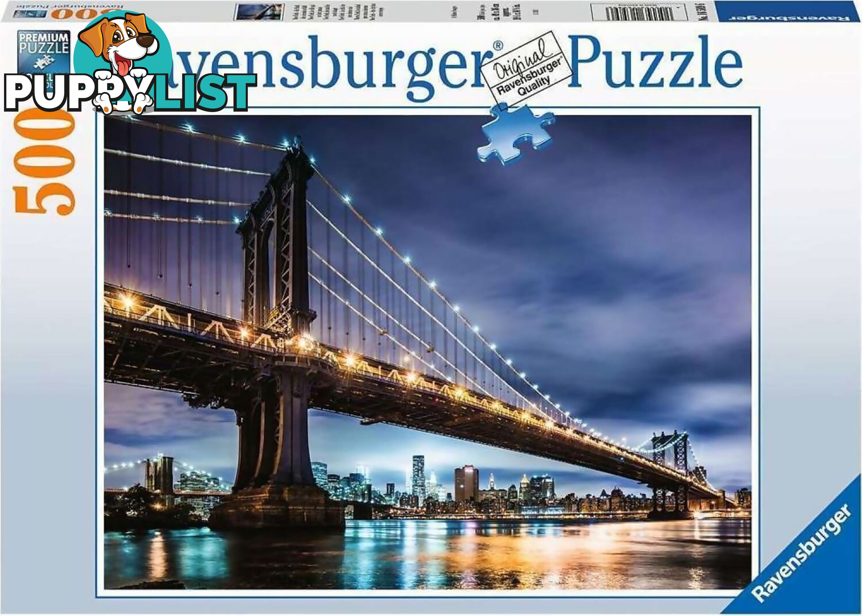 Ravensburger - Ny City Never Slee Jigsaw Puzzle 500pc - Mdrb16589 - 4005556165896