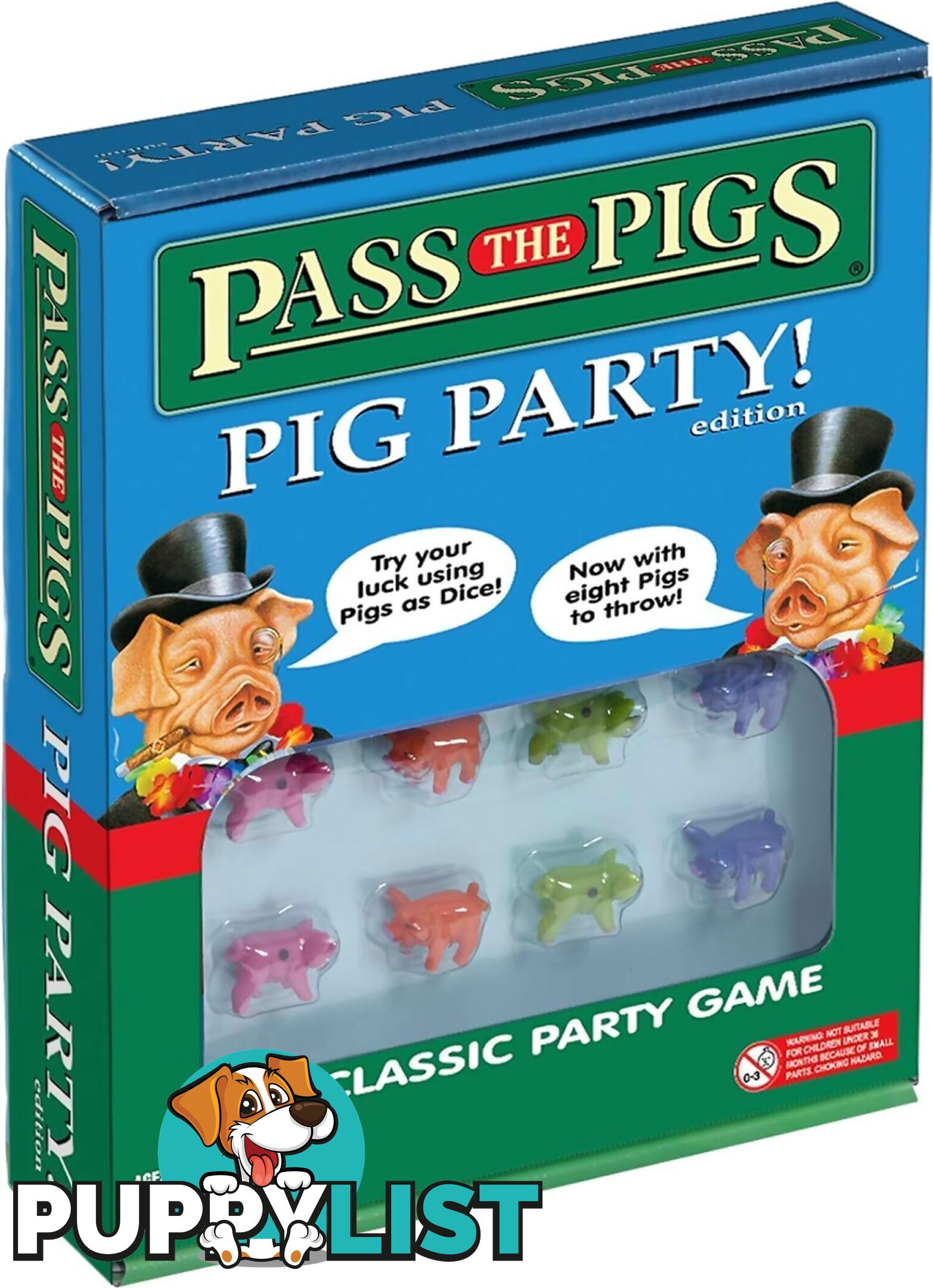 Pass The Pig Party Edition - Winning Moves - Jdwma011496 - 714043011496