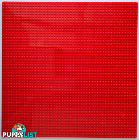 BASEPLATE 50x50 Studs Red Generic-classic - 0709081623206