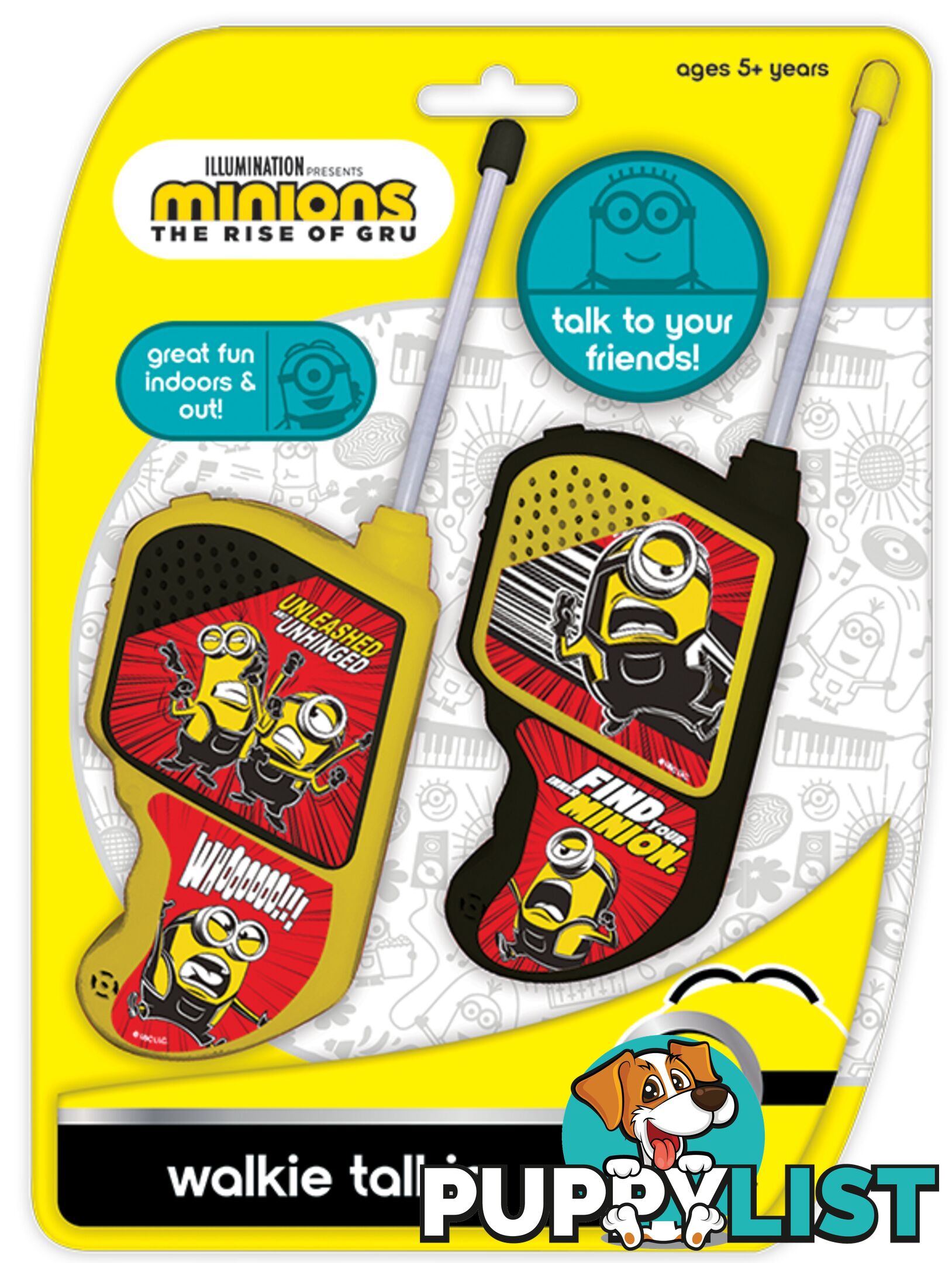 Minions Walkie Talkie Play Set Hc7792753 - 9311549927538