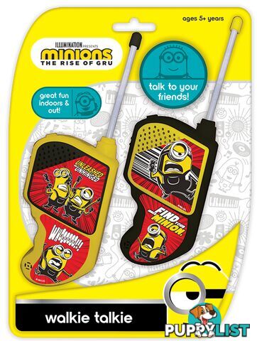 Minions Walkie Talkie Play Set Hc7792753 - 9311549927538