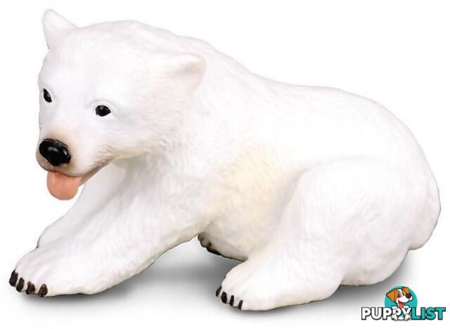 CollectA - Polar Bear Cub Sitting Figurine - Rpco88216 - 4892900882161