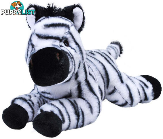 Wild Republic - Ecokins Zebra 12'' Plush - Wr24763 - 092389247633