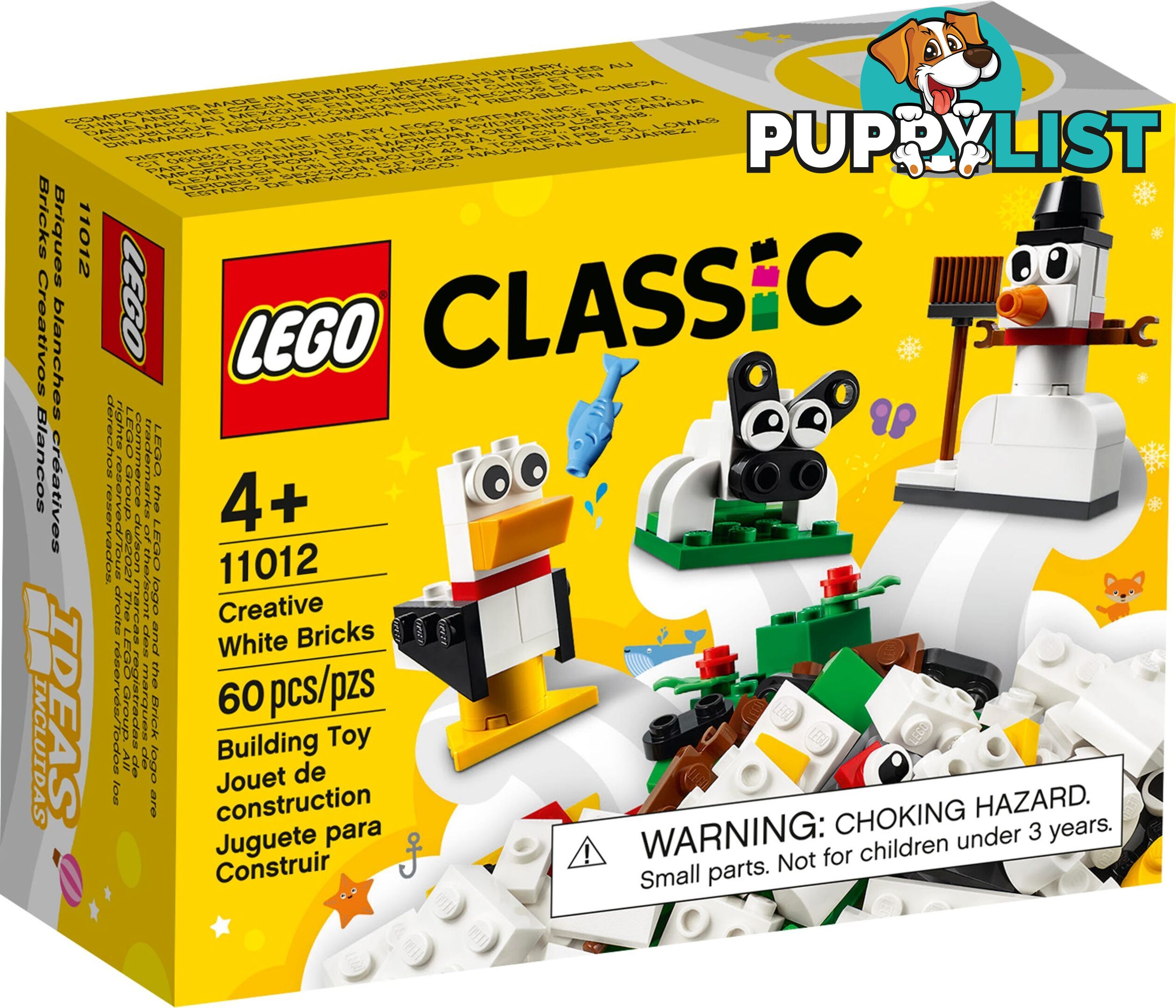 LEGO 11012 Creative White Bricks - Classic - 5702016889277