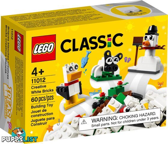 LEGO 11012 Creative White Bricks - Classic - 5702016889277