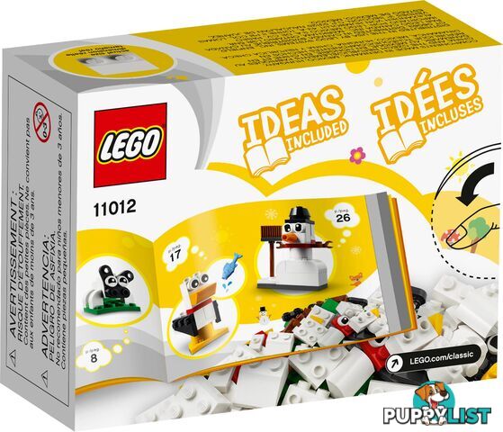 LEGO 11012 Creative White Bricks - Classic - 5702016889277