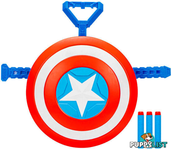 Marvel - Nerf Mech Strike Mechasaurs Captain America Redwing Blaster - Hasbro - Hbf8001ax00 - 195166206509