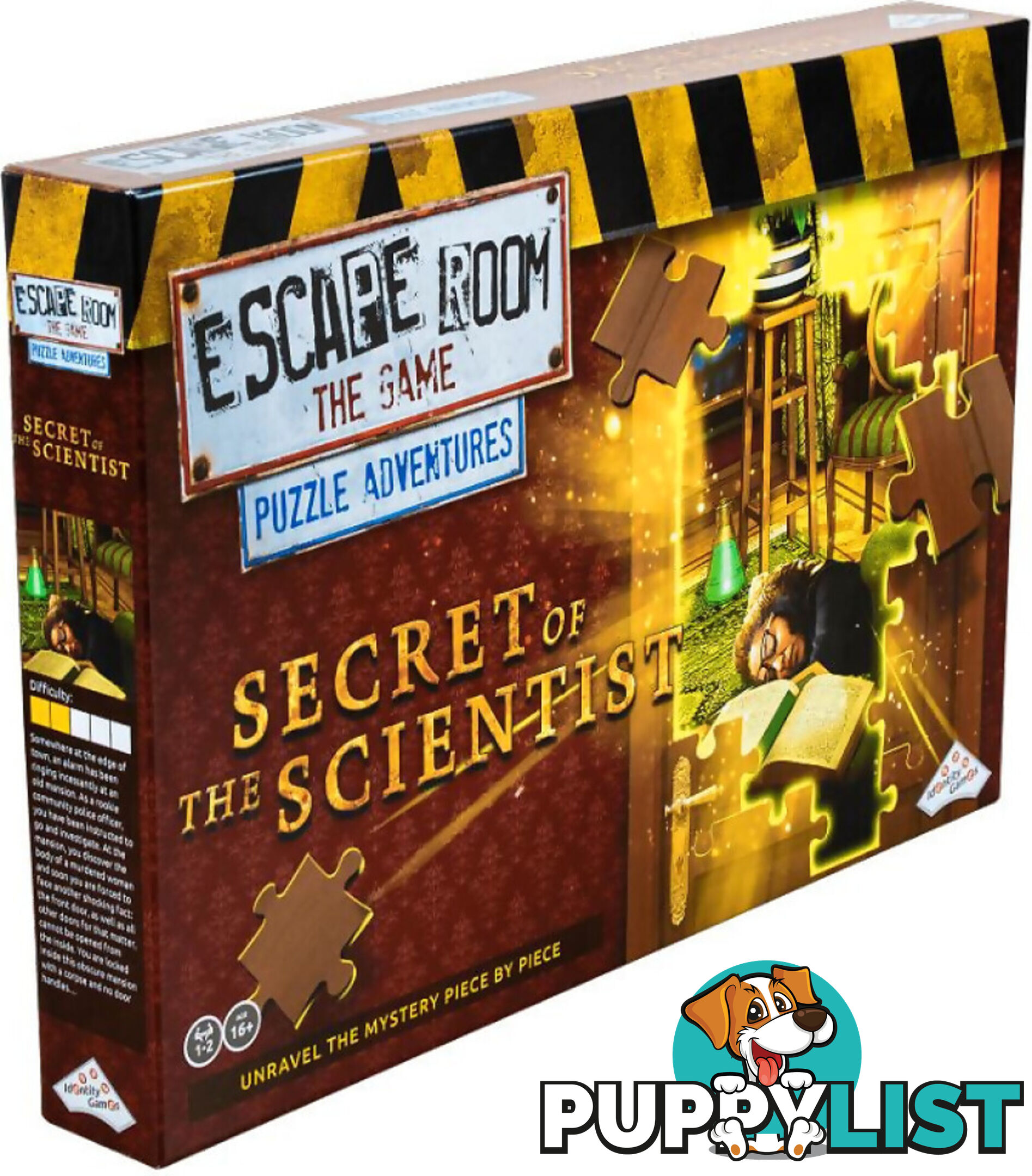 Escape Room The Game - Puzzle Secret Of The Scientist - Identity Games - Vr93391110107 - 9339111010792