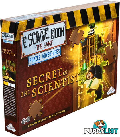 Escape Room The Game - Puzzle Secret Of The Scientist - Identity Games - Vr93391110107 - 9339111010792