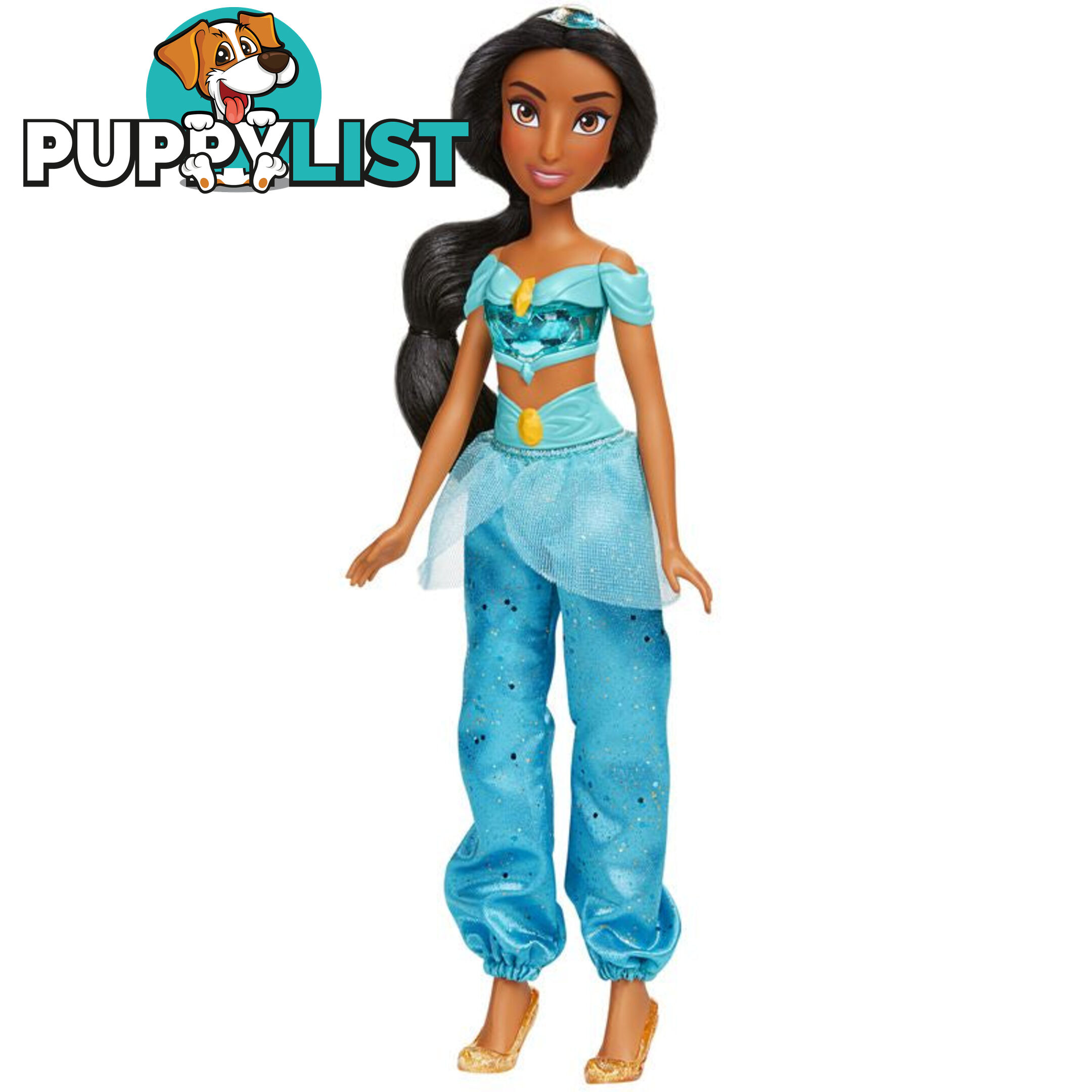 Disney Princess Royal Shimmer Fashion Doll Jasmine - Pr56283 - 630509985234