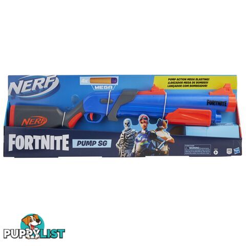 Nerf Fortnite Mega Dart SG Blaster - Hbf0317 - 630509994069