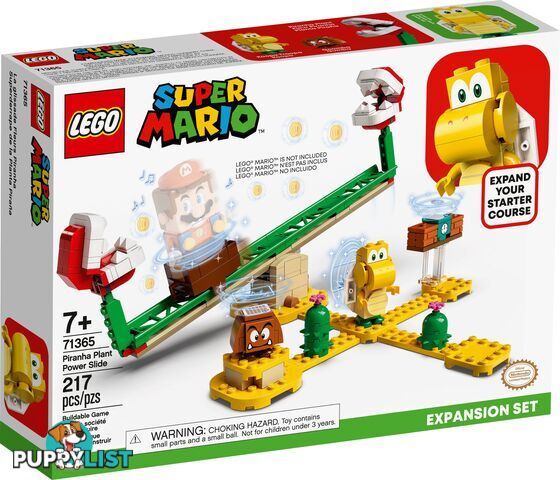 LEGO 71365 Piranha Plant Power Slide Expansion Set  - Super Mario - 5702016618440