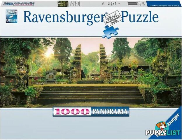 Ravensburger - Jungle Temple Pura Luhur Batukaru Bali Jigsaw Puzzle 1000pc - Mdrb17049 - 4005556170494