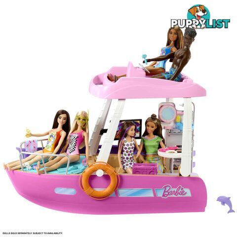 Barbie Dream Boat Playset With Pool Slide And 20+ Accessories - Mahjv37 - 194735095100