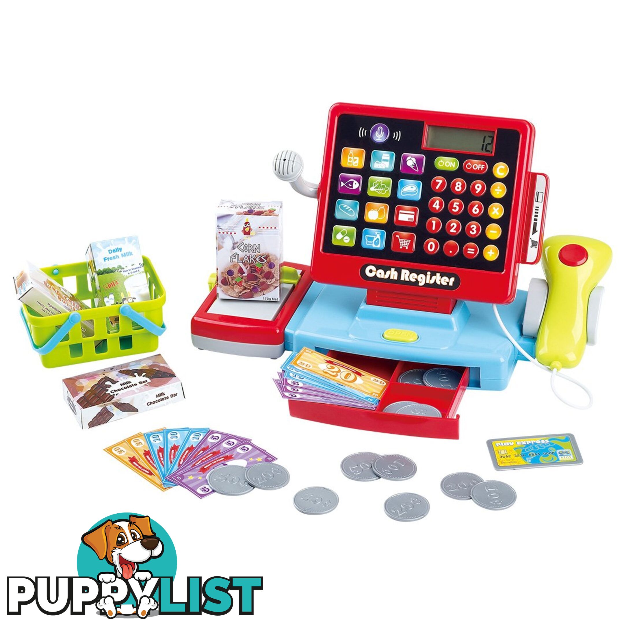 Touch And Shop Grocery Checkout Playgo Toys Ent. Ltd Art65528 - 4892401032331