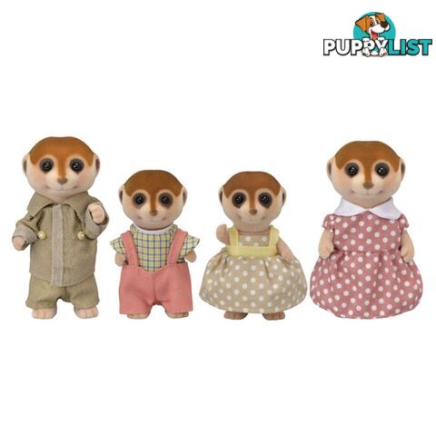 Sylvanian Families - Meerkat Family Limited Edition Sf5617 - 5054131056172