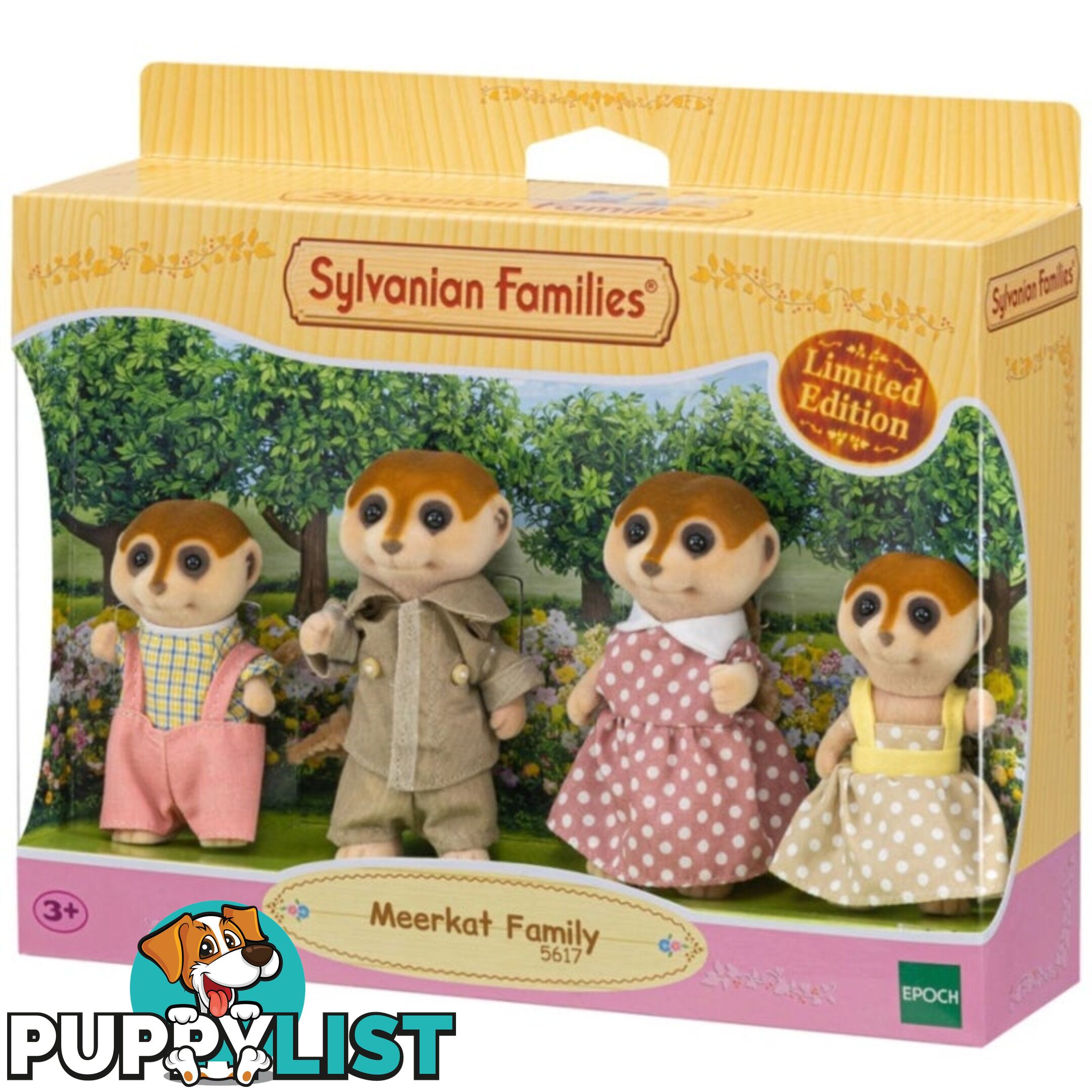 Sylvanian Families - Meerkat Family Limited Edition Sf5617 - 5054131056172