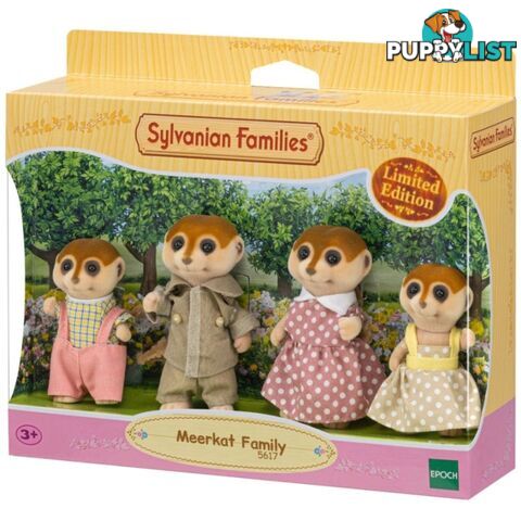 Sylvanian Families - Meerkat Family Limited Edition Sf5617 - 5054131056172