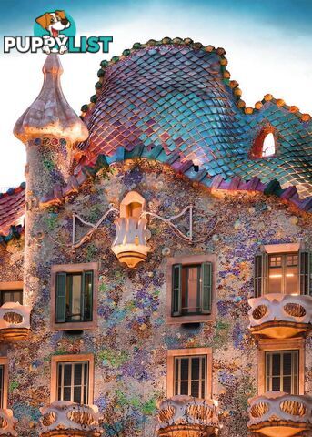 Ravensburger - Casa Batllo Barcelona Jigsaw Puzzle 1000 Piece Rb19631 - 4005556196319