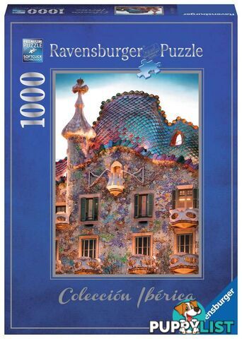 Ravensburger - Casa Batllo Barcelona Jigsaw Puzzle 1000 Piece Rb19631 - 4005556196319