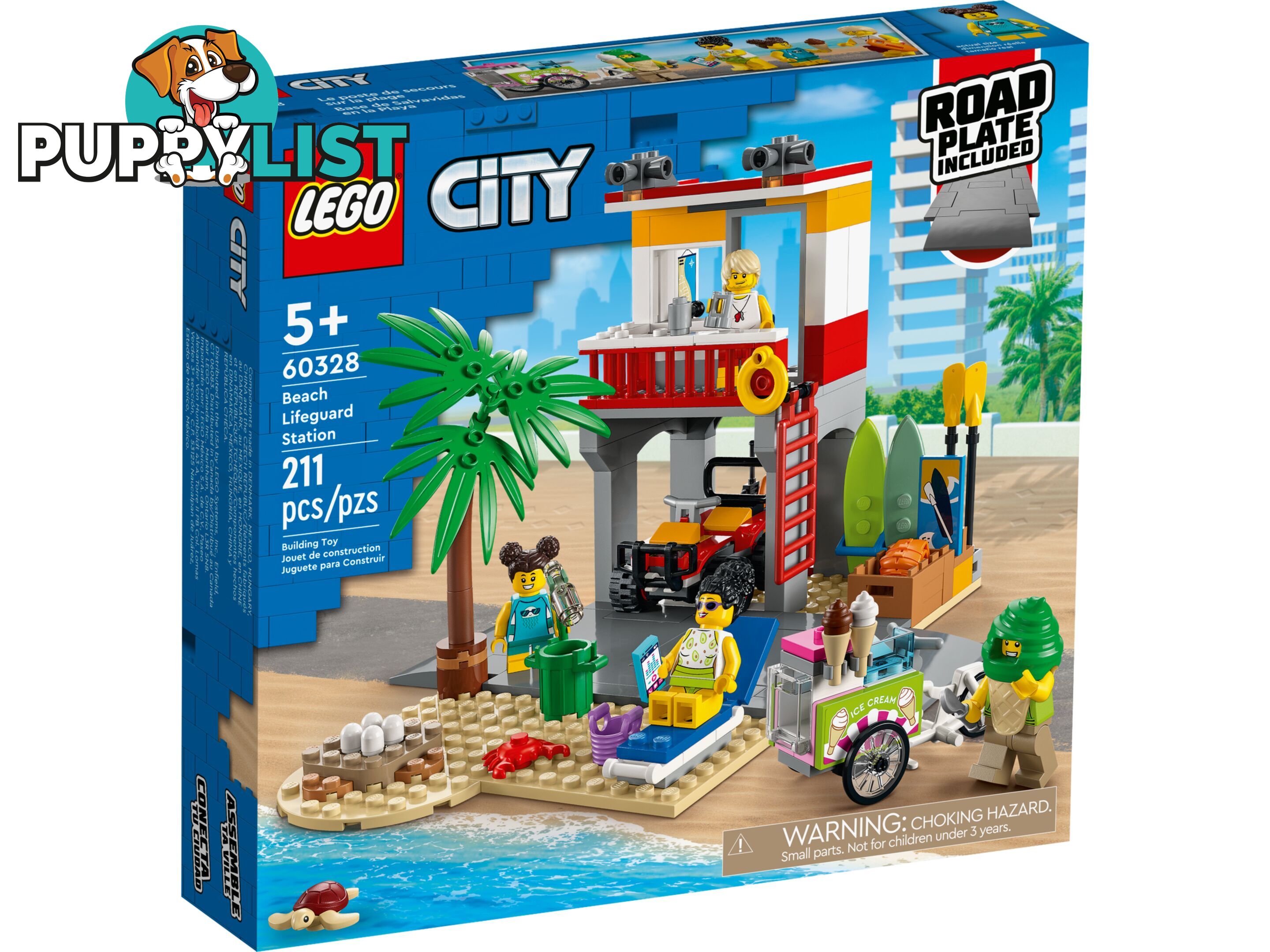 LEGO 60328 Beach Lifeguard Station - City - 5702017161587