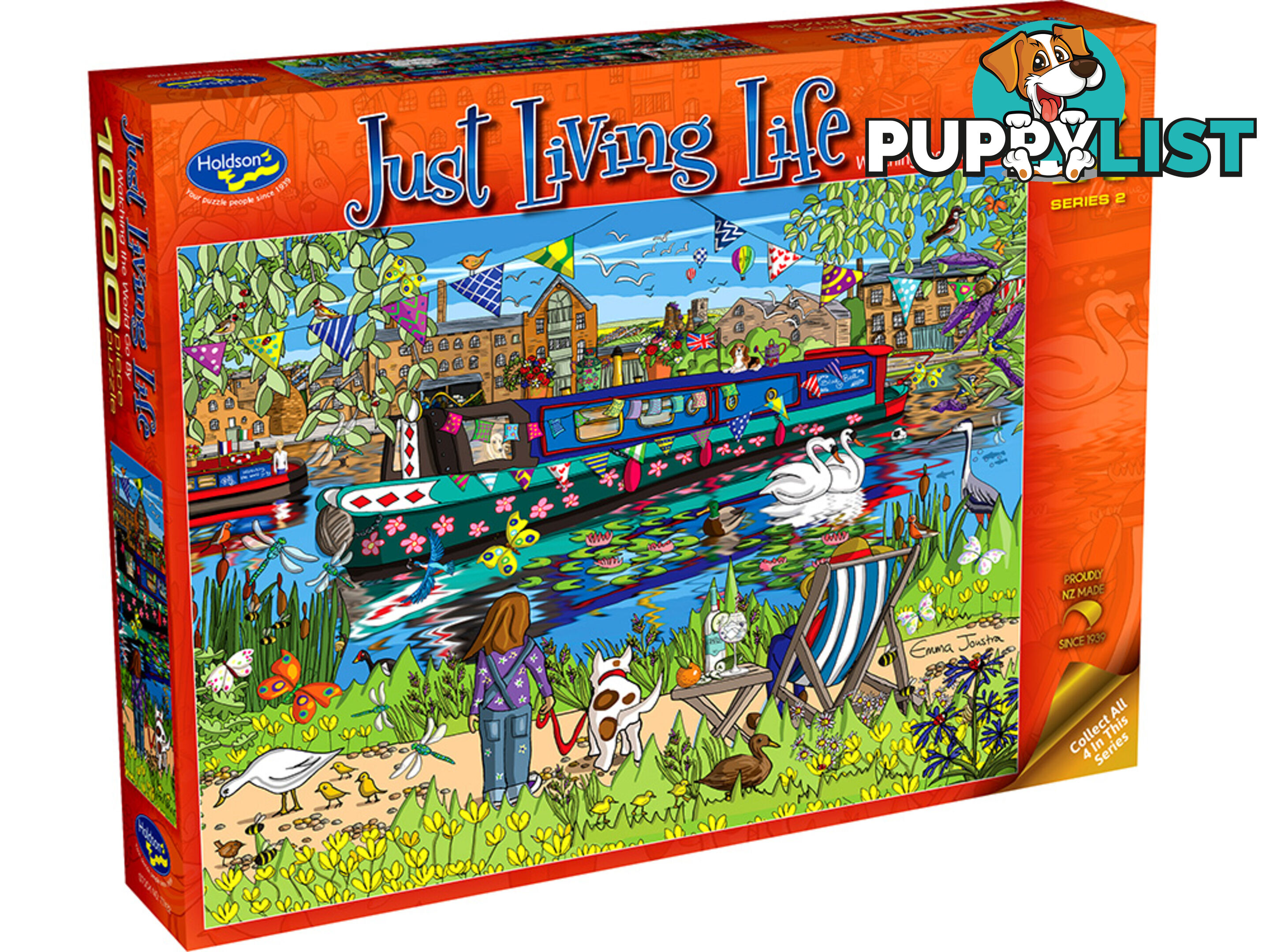 Holdson - Just Living Life - Watching The World Go By Jigsaw Puzzle 1000pc - Jdhol774326 - 9414131774326