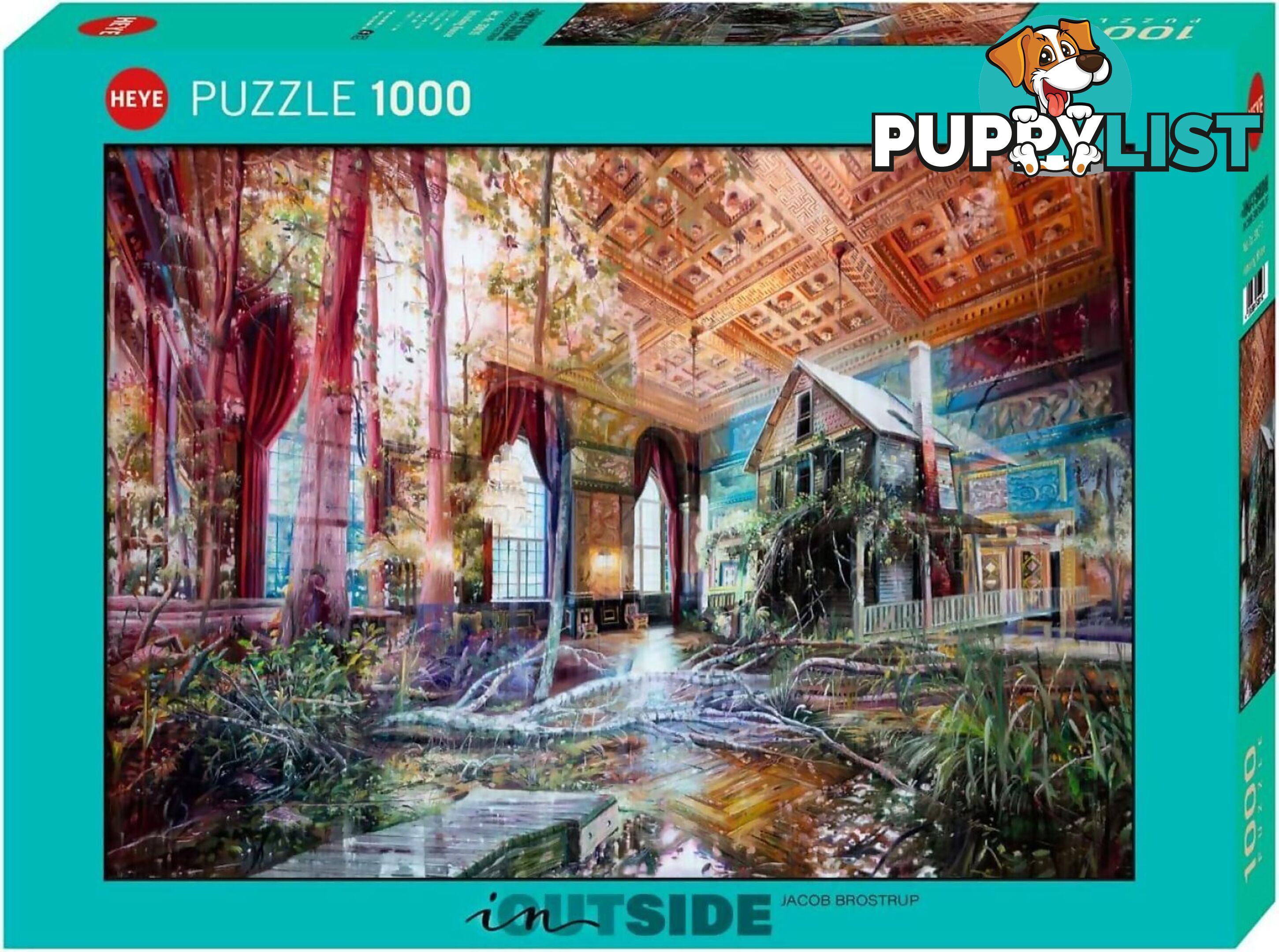 Heye - Intruding House In Outside - Jigsaw Puzzle 1000pc Jdhey30019 - 4001689300197